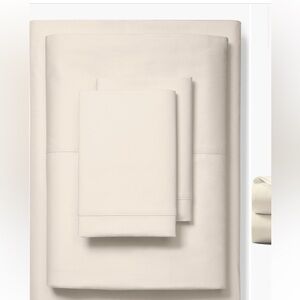 Boll & Branch NWT percale hemmed sheet set